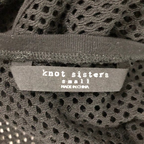 Anthropologie Knot Sisters Open Knit Tunic Tank - Picture 2 of 5